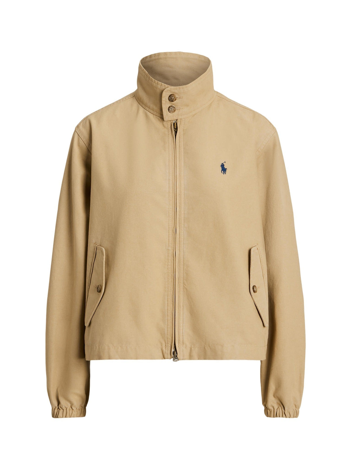RALPH LAUREN WOMEN Cotton Canvas Jacket Vintage Khaki