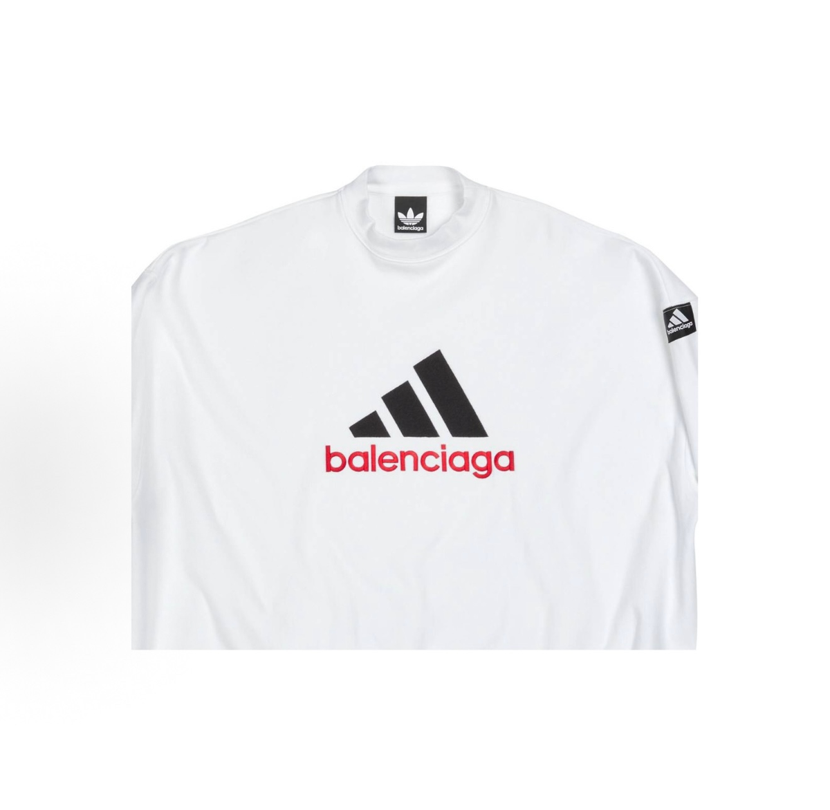Balenciaga x Adidas 22AW Logo Sweatshirt White