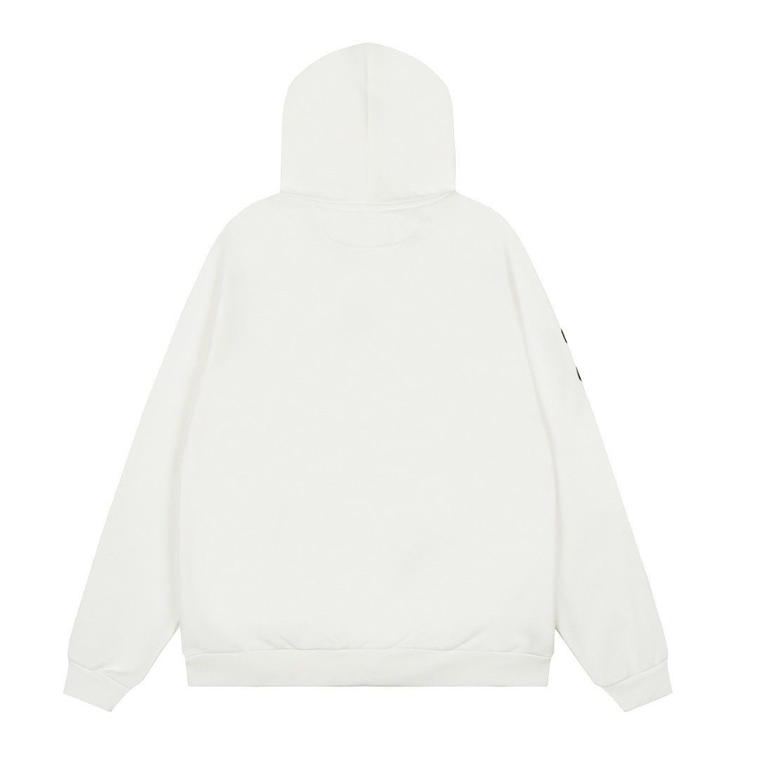 Polo Ralph Lauren Men Crest 3 Embroidered Hoodie White