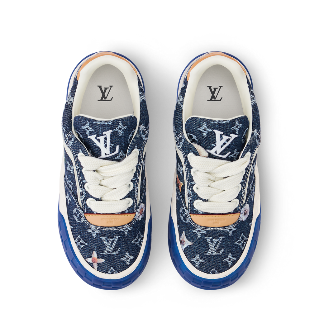 LV Tilted Sneaker Blue
