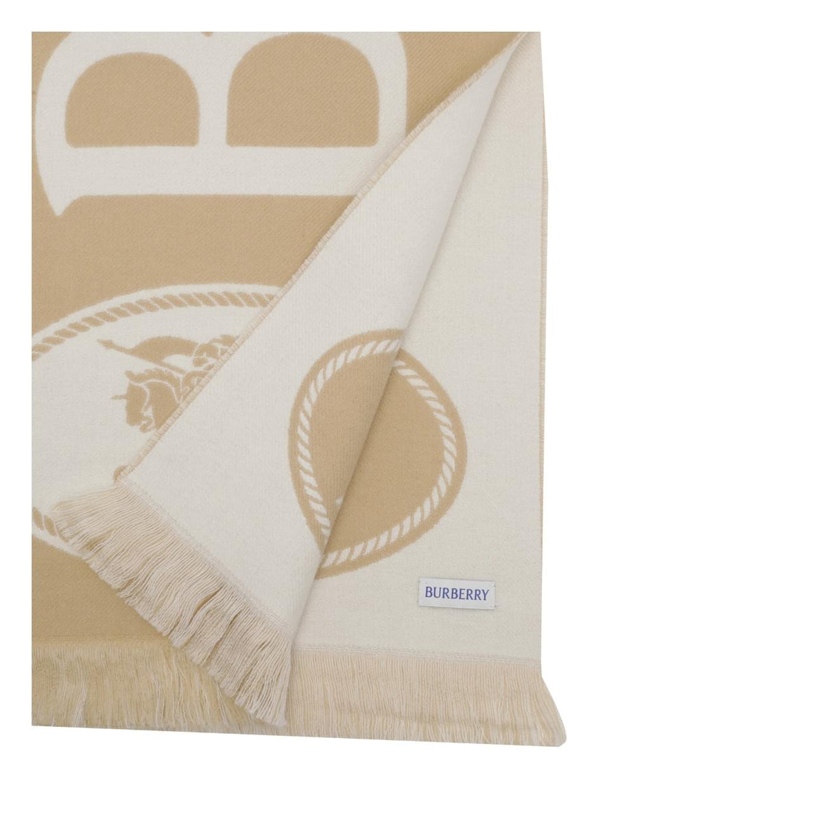 Burberry Women Burberry And Ekd Logo Scarf