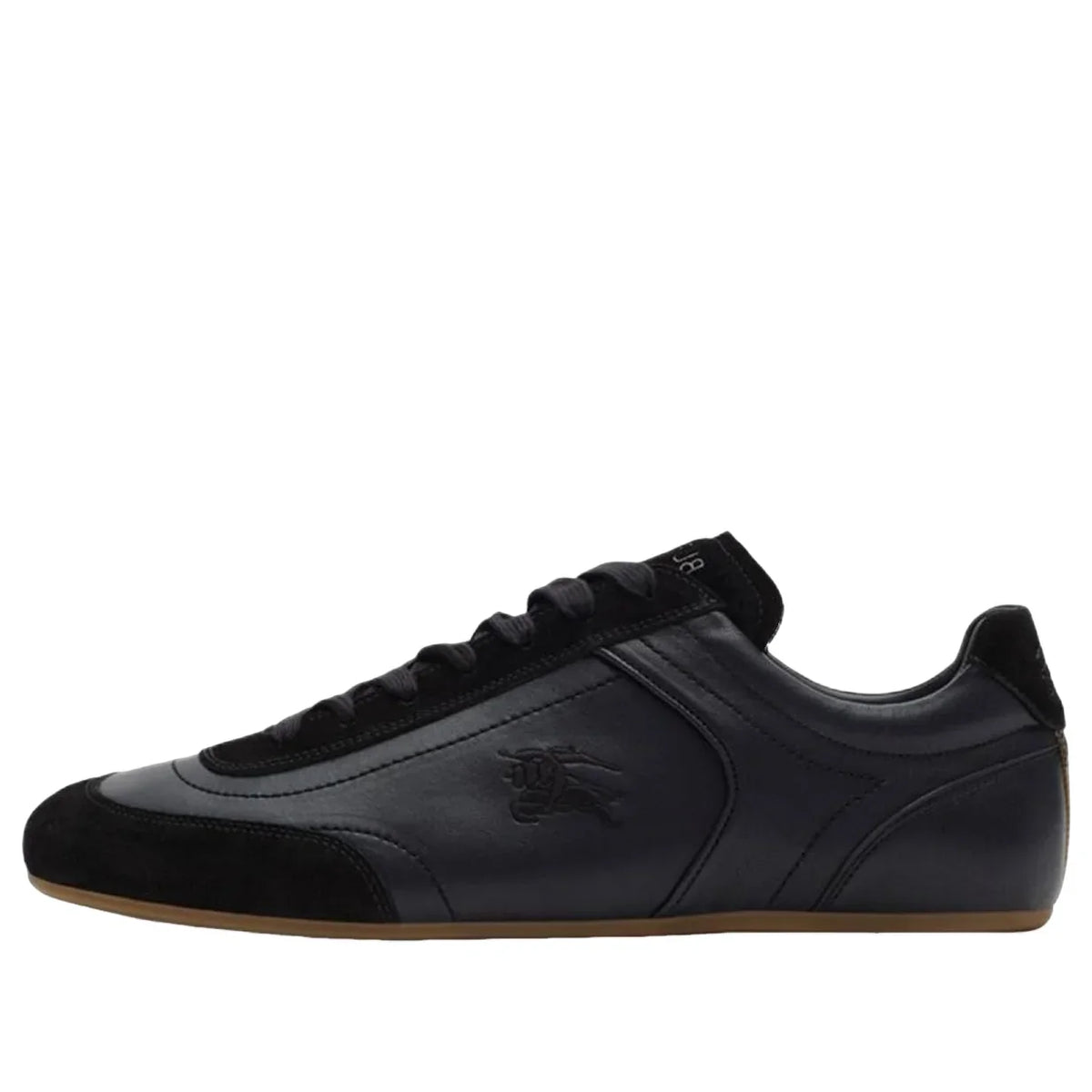 Burberry Leather Knight Runner Sneakers 'Black' 81262821